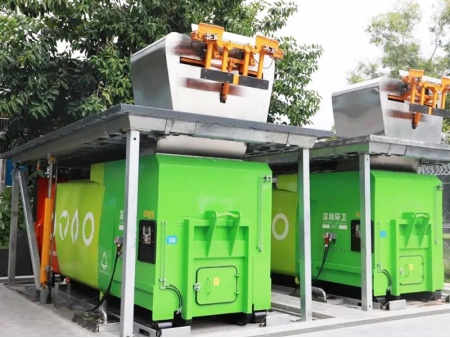 Compacteur de Déchets Souterrain Intelligent