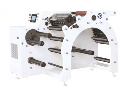 Machine de refendage et de rembobinage  (modèle SR-370, refendeuse-rembobineuse pour étiquettes)