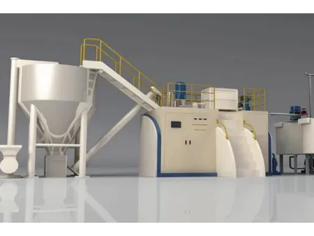 Système automatique de  (malaxage de colle)