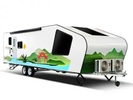 Travel Trailer  (Parent Bed Kids Bed)
