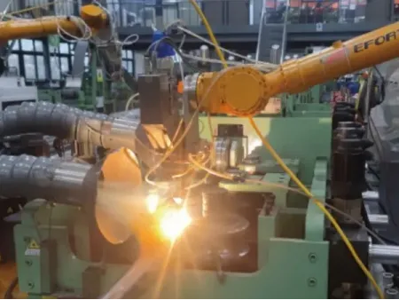 Tube acier soudé au laser haute résistance