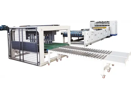 Machine à refendre découper empiler 2 plis