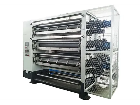 Machine à encoller triplex pour la production de carton ondulé 7 plis