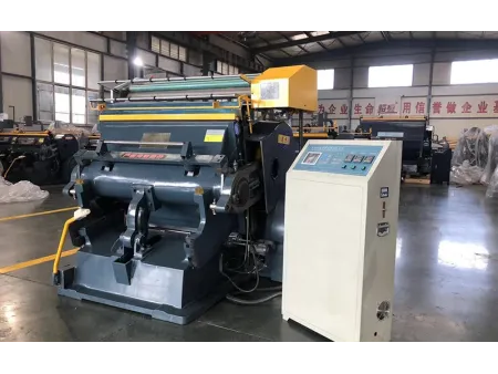 Machine de découpe à clapet avec Marquage à Chaud