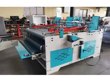 Plieuse-Colleuse Semi-Automatique pour Boîte à Fond Automatique