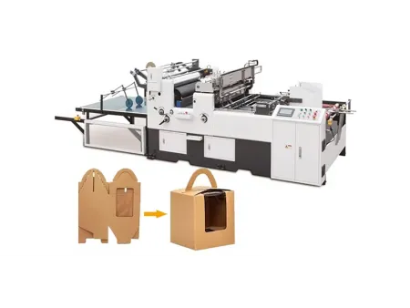 Machine à poser les fenêtres des cartons (Station Window Patcher)