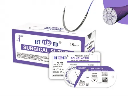 Suture en Polyglactine 910 (PGLA)