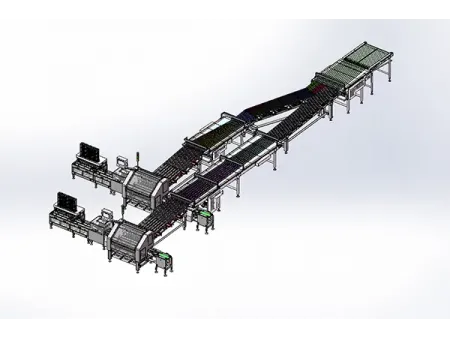 Ligne automatique d’emballage de chips