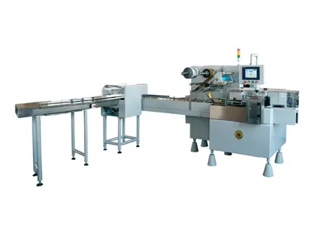 Machine de conditionnement horizontal sans barquette SF-G (conditionnement multi-servos de biscuits sur chant)