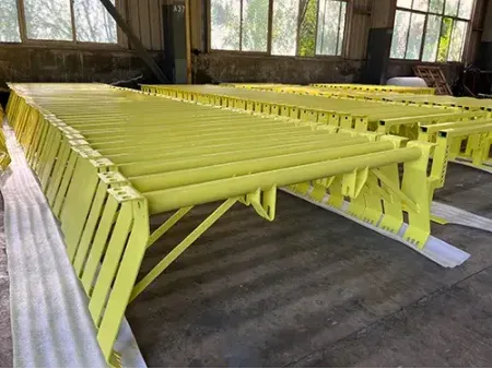 Structures métalliques pour systèmes de manutention de matériaux en vrac