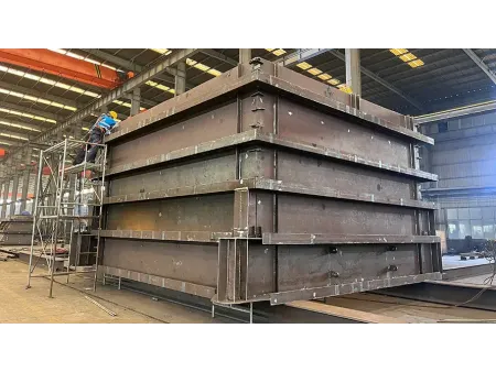 Structures métalliques acier et Caissons pour équipements