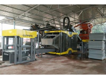 Machine de fabrication intelligente de blocs série Supersonic