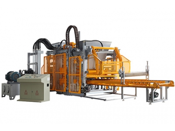 Machine de fabrication de parpaings QF1800