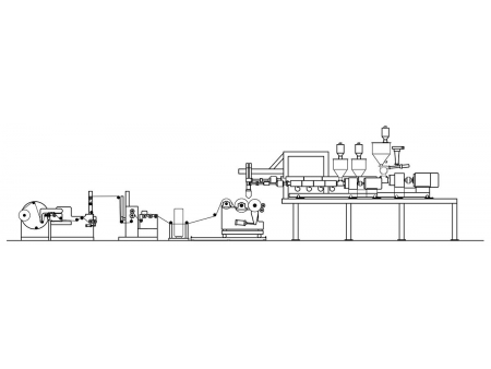 Ligne d'extrusion de Film à Plat Multicouche