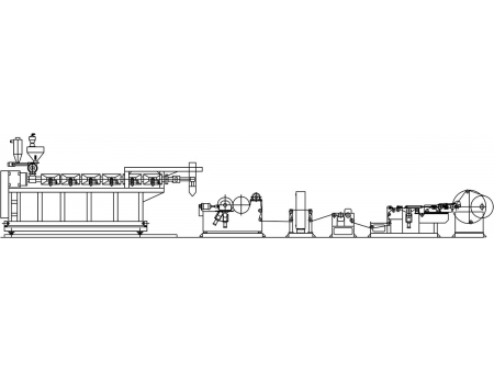 Ligne d'extrusion de Film TPU