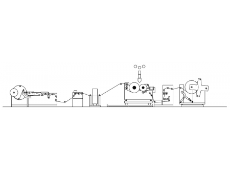 Machine de Revêtement par Extrusion , Ligne de  Revêtement pour Tissu Tissé