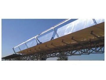 Centrale solaire à miroirs cylindro paraboliques