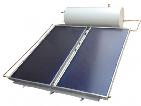 Chauffe-eau solaire plat pressurisé