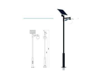 Lampadaire solaire pour jardin