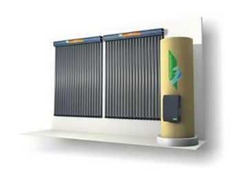 Chauffe-eau solaire sous pression pour balcon