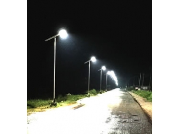 Lampadaire solaire LED Smart