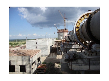 Usine de ciment à voie sèche 2500 tonnes