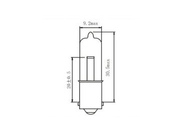 Ampoule de signalisation H21W