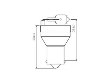 Ampoule de feu de stationnement spéciale BB