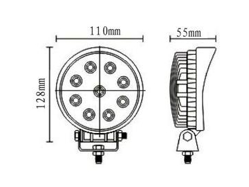 Phare de travail LED KLL02