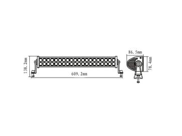 Barre à LED pour véhicule