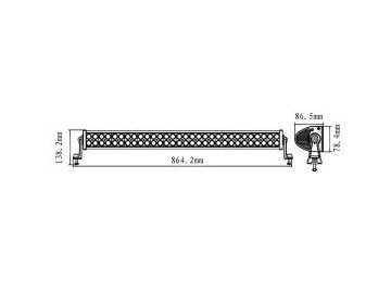 Barre à LED pour véhicule