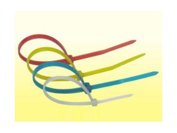 Attache autobloquante PVC