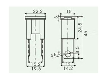 Fusible automobile