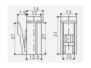 Fusible automobile