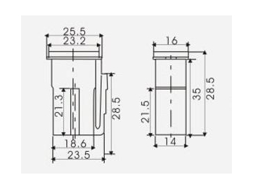 Fusible automobile