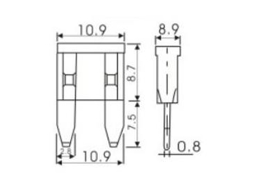Fusible automobile