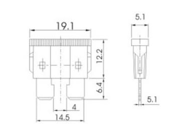 Fusible automobile