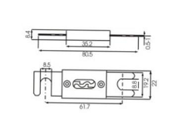 Fusible ANL automobile