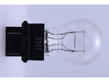 Ampoule miniature double faisceau P27/7W 3157
