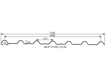 Panneau tuile UPVC (T-1130)