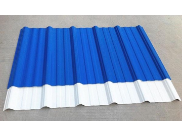 Panneau tuile ondulé PVC
