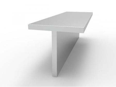 Profilé T aluminium