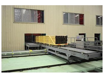 Système de stockage automatique pour produits finis