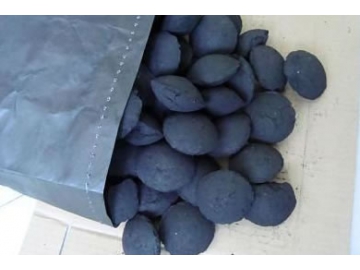 Presse à briquettes en houille