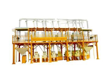 Usine de mouture du blé (minoterie de blé)