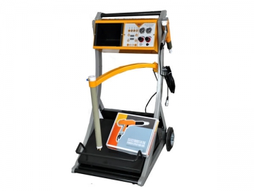 Equipement de poudrage électrostatique