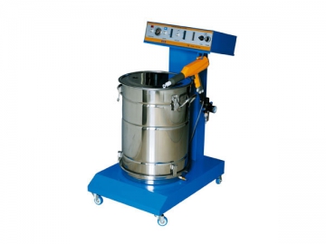 Machine de revêtement en poudre manuelle