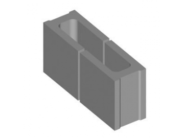 Bloc creux en béton