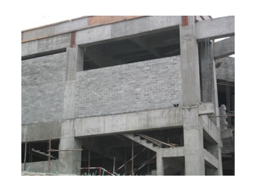 Bloc creux en béton
