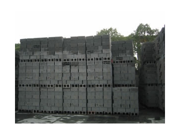 Bloc creux en béton